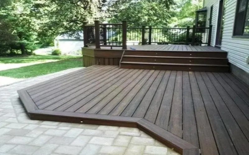 Открытая терраса к дому. ТОП 10 идей проектов